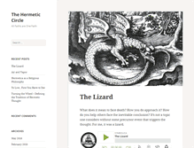 Tablet Screenshot of hermeticcircle.com